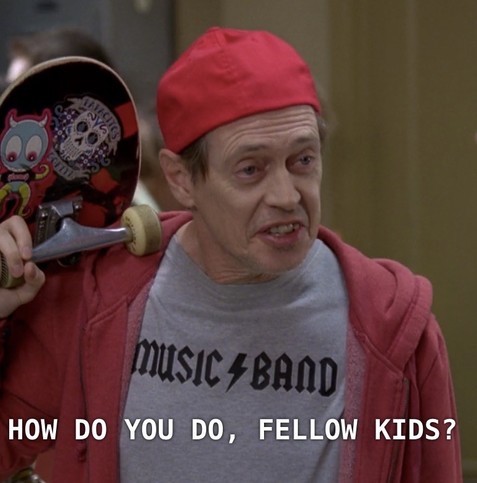 How do you do fellow kids?
